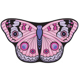 Butterfly Cape Kids Dress Up Dance Costume Purple Buckeye Wings