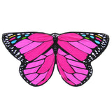Butterfly Wings Costume Set with Pink Monarch Cape Tutu and Antenna Headband