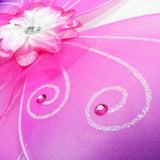 Close-up detail of Butterfly Costume Wings, crafted from stretched fabric, adorned with sparkling glitter glue, and embellished with dazzling rhinestone gems. A magical touch to enhance the enchanting allure of the costume set.