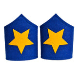 Kids Felt Superhero Wrist Cuffs for Children