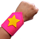 Kids Felt Superhero Wrist Cuffs for Children