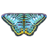 Butterfly Wings Costume Set with Blue Clipper Cape Tutu and Antenna Headband