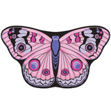 Butterfly Cape Kids Dress Up Dance Costume Pastel Pink Buckeye Wings