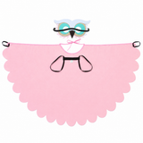 Bird Cape Kids Pink Pastel Owl Costume with Wings and Mask