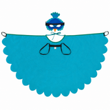 Bird Costume Full Set with Kids Peacock Cape Wings Mask Tutu and Boa