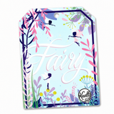 Childrens Fairy Costume Box with Dress Up Wings, Tutu, Wand, Flower Crown, and Pixie Dust in Adorable Suitcase Gift Box