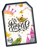 Childrens Fairy Princess Box with Dress Up Feather Boa, Gloves, Tiara, Tutu, Ring, and Magic Mirror in Adorable Suitcase Gift Box