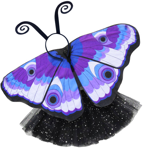 purple butterfly wings costume