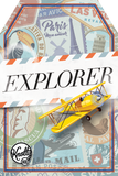 Knotty Kid - Childrens Explorer Adventurer Costume Box with Map Compass Binoculars & Adventure Accessories for Kids